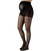 CALZITALY Collant Premaman Riposanti A Compressione Media Per Gravidanza, Nero, Naturale, Powder, 20 Den, Made In Italy (S, Naturale - Foto 8