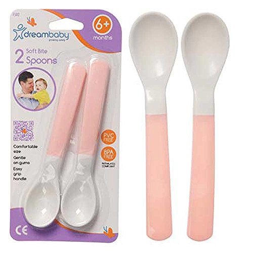 Dreambaby 2 Soft Bite Spoons