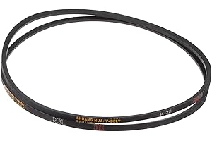 QUARKZMAN 2 Stück K28 Keilriemen K-Sektion Zahnriemen 28"(711mm) Außenumfang x 0315"(8mm) Breite x 0236"(14mm) Dicke Gummi Antriebsriemen Flachriemen Gummiübertragungsriemen Antriebskeilriemen