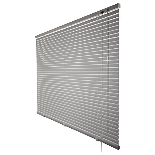 JalouCity Aluminium Jalousie inklusive Montagematerial / Silber 160 x 180 cm (BxH) - 2