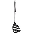Lagostina - Cucinieri, Paletta Grande con Gancio e Manico Ergonomico, Acciaio Inossidabile e Nylon, 34 cm