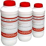 Qualicare Blood Body Fluid Spill Vomit Emergency Absorbent Granules, 3 x 500g Bottle