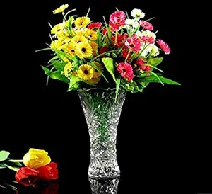 DD Retails Crystal Flower Vase for Home Decor