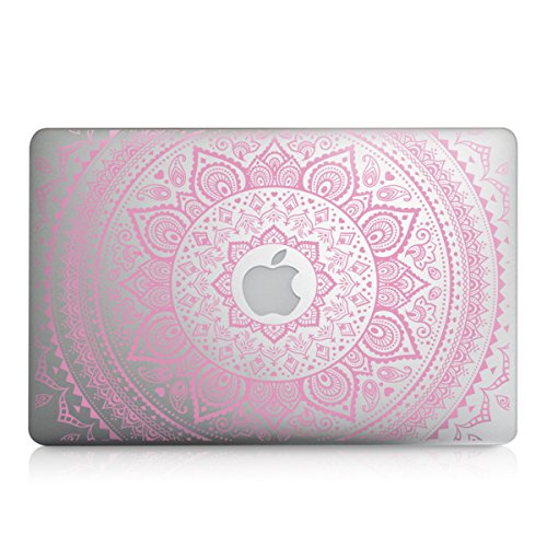 kwmobile Aufkleber Sticker für Apple MacBook Air 13" (ab Mitte 2011) Skin Folie Voderseite Decal Indische Sonne Design