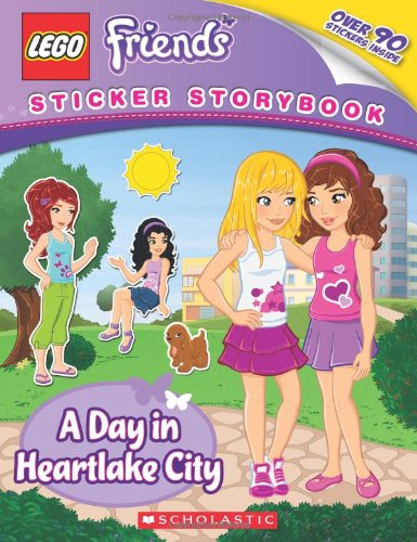 Preisvergleich Produktbild LEGO Friends: A Day In Heartlake City (Sticker Storybook)