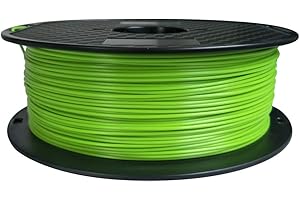 CC3D Easy Print Bright Green PETG Filament 1.75mm 1KG 3D Printer Filament 2.2lbs Spool 3D Printing Filament FDM 3D Printer Bright Lime Yellow Green Colour