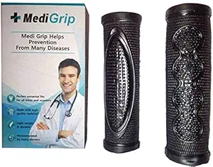 MediGrip Bike Handle Grip for Universal for Bike - Black