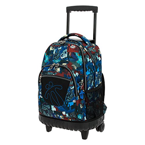 Totto MA03ECO006-1710P-2ER Renglones Mochila tipo casual, 37 litros, Multicolor
