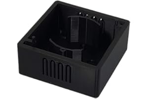 Fraos Shelly Wall - Wall Support - Stampato in 3d con predisposizione per fissaggio a muro (Nero, Wall)