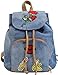 Produktbild Bluebags Damen Mochila Vaquera Con solapa y Emojis Rucksack, Blau (Jeans)