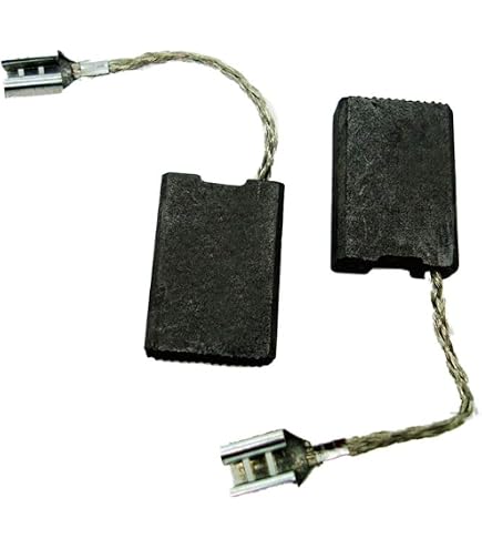 Vhbw Balais Charbon Pour Outils Makita - Lot De 2 - 6x9x12mm Avec Ressort - Compatible HP2030, HP2050F Et Autres