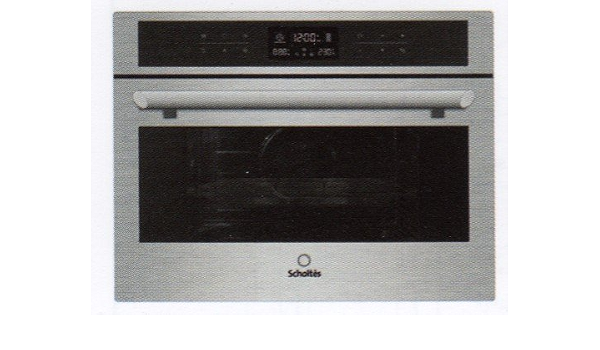 Scholtes SCHMW 2 Forno elettrico 44L Nero, Acciaio inossidabile forno :  Amazon.it: Grandi elettrodomestici