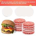 RunLimL 3 in 1 Burgerpresse Set – Burger Patty Presse für perfekte Burger, Patties oder Frikadellen – Bild 4