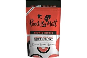 Pooch & Mutt - Bionic Biotic, Supplement for Dog Digestion (Healthy Skin and Glossy Coat), 200g
