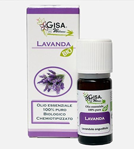 Lavander Organic Essential Oil, 100% Pure and Natural, [10ml], Food Grade, for Aromatherapy, Massages, Relaxation, Personal Care, Suitable for Inflammation of The Skin, Soothing and Calming Natural