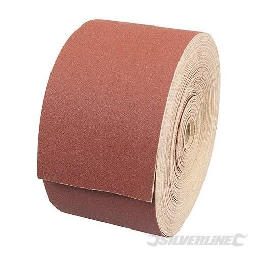 115mm x 50 Meter Rolle Schleifpapier Kunstharz Schleifmittel Korn Körnung 60