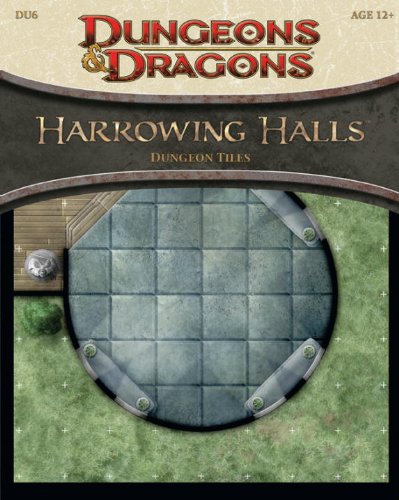 Harrowing Halls - Dungeon Tiles: A D&D Accessory livre
