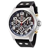 TW Steel Herren-Armbanduhr Pilot Yamaha Analog Quarz Kautschuk TW-927
