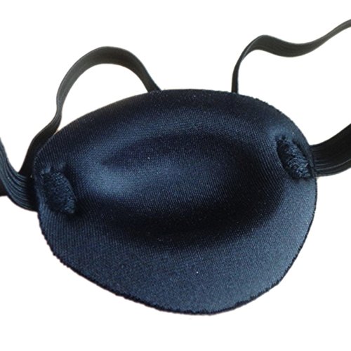 Gesundheitswesen Augenpflege Concave Augenklappen Foam Groove Eyeshades Schwarz - 2