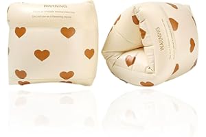 YOBOKO Aufblasbare Schwimmflügel zum Schwimmenlernen Schwimmtrainingsringe Schwimmarmband für Kinder Jungen Mädchen Erwachsene 2 Stück