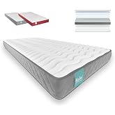 NALUI - Colch&oacute;n Viscoel&aacute;stico 140x190cm Gredos con Altura &plusmn;15cm. Tejido Strech y Tejido 3D Transpirable | Especial para Cama