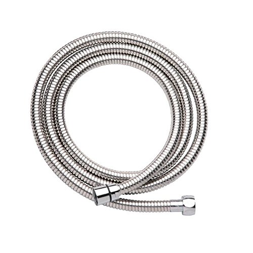 Kibath 190001 Flexo de Acero Inoxidable bañera Universal y se Adapta a Todas Las griferias y Barras de Ducha. Extensible Desde 175cm hasta 200cm