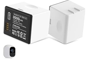 QUZMO [3500mAh] Akku für Arlo Pro/Pro 2, Upgrade Hochkapazitäts Li-Ionen Ersatzakku für Arlo Pro Pro 2 Kameras VMC4030 VM4230 VM4430 VM4530 VMA4400 VM4230 (1-Stück)