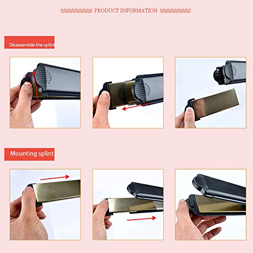 Professional Hair Straighteners Wide Plates with Digital LCD Display Dual Voltage Salon Fast Hair Styler Black reviews Professional Hair Straighteners Wide Plates with Digital LCD Display Dual Voltage Salon Fast Hair Styler Black