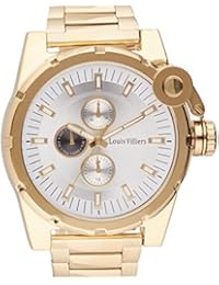 Reloj hombre Louis Villiers en acero blanco 50 mm lvag3733 – 17