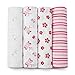 aden + anais Princess Posie Muslin Swaddle (4-Pack)