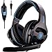 Price comparison product image [Xbox one Headset,2018 SADES SA810 New Xbox one mic PS4 Gaming Headset]3.5 mm Wired Over Ear Headset With Microphone Deep Bass Noise Cancelling Headphones For PS4 New Xbox one PC Laptop Mac iPad