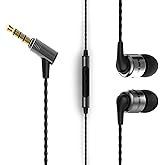 Soundmagic E80C Earphones Wired Earbuds in Ear Headphones with Microphone HiFi Stereo Noise Isolating 3.5mm jack Comfortable