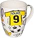 Produktbild alles-meine GmbH 1 Stück _ XL Henkeltasse / Kaffeetasse - Jumbo -  Fussball - Trikot Blau & ge..