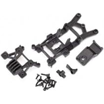 Traxxas Plaque de Protection Toit Noire Rustler 4x4 VXL TRX6728