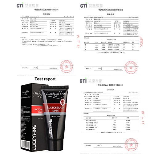 Blackmask, LuckyFine Entfernen Mitesser Akne Mask Reinigungsmaske Blackmask 60g - 7