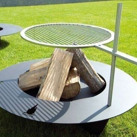 Radius Rost für große Fireplate (100cm) Feuerstelle Edelstahl – 531 t/gr - 3