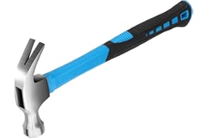 ARCJUNYS Klauenhammer, Rahmenhammer, Camping-Hammer, langer Griff, Elektrikerhammer, kleiner Hammer, Kurzhammer, mit bequemem Griff für Heimwerker, Handwerksindustrie