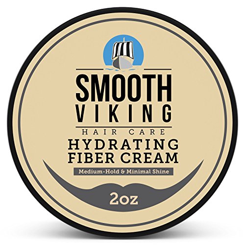 Hair Styling Fiber for Men – Best Pliable Molding Product with Medium Hold & Minimal Shine – For Modern Hairstyles – Thickens, Texturizes & Increases Fullness in Thinning Hair - 2 OZ – Smooth Viking