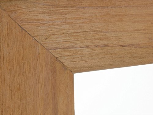 massivum Spiegel Caracas 60x60x3 cm Teak natur gebeizt - 3