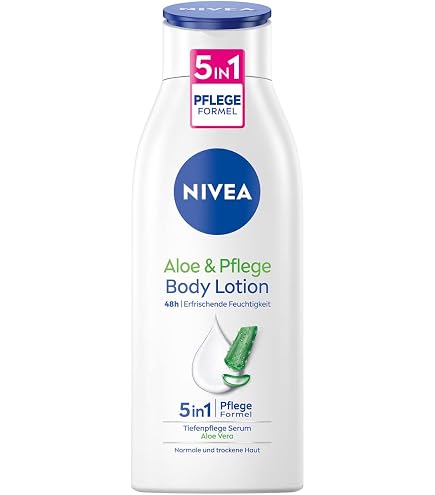 Crème Hydratante 3-en-1 Nivea Naturally Good - 200 Ml - Aloe Vera - Neuf