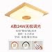 Produktbild Gunxifacai Talla de Madera maciza techo Led luminoso dormitorio principal estudio de cocinas de restaurantes japoneses de luz lámparas de estilo escandinavo American ,48*48*13cm lámpara