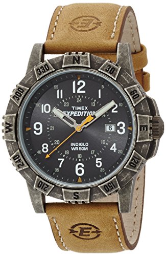 Timex Herren-Armbanduhr Analog Quarz Leder T49991 Timex Herren-Armbanduhr Analog Quarz Leder T49991