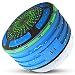 Produktbild Duschlautsprecher, Auto Tech Waterproof Bluetooth Lautsprecher, Mic Und Led Stimmungslichter, Fm Duschradio, Super Bass Und Hd Sound Für Bad, Pool, Strand, Küche & Outdoor | Tragbarer Und Kabelloser Lautsprecher