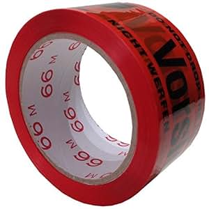 Vorsicht Glas Klebeband 48 Mm X 66 M PP Warn-Hinweisklebeband, Rolle