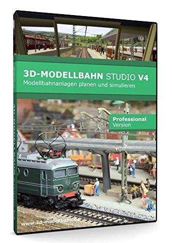 Preisvergleich Produktbild 3D-Modellbahn Studio Professional V4