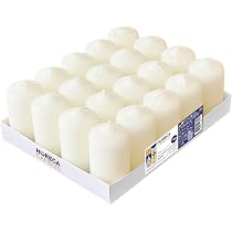 Candele Tealight Hypmis – Confezione Da 200 Pezzi, Combustione 4+ Ore, Non Profumate, Senza Fumo, Bianche, Per Matrimoni E Decorazioni - 4