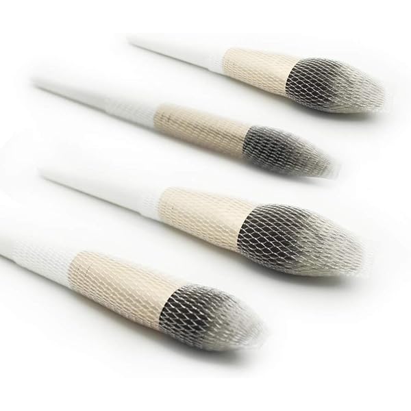 10 Stück Make-up-Pinsel-Abdeckungen Aus Weichem Silikon – Staubschutz Für Deine Bürsten