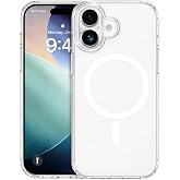 Coverzone İphone 16 İle Uyumlu Y&uuml;ksek Kalite Kablosuz Şarj &Ouml;zellikli Silikon Telefon Kılıfı Şeffaf, Wireless Magsafe ile uyum