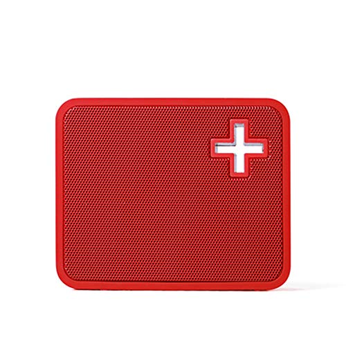 Preisvergleich Produktbild Drahtloser Bluetooth-Lautsprecher für den Außenbereich 8 Stunden Spielzeit Subwoofer-Audioplayer (Farbe : A Red)