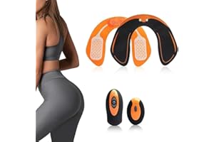 HONGXIAN EMS Hips Electroestimulador Muscular, Entrenador de Caderas EMS, USB Recargable, Electroestimulador de glúteos, Estimulador Muscular Ejercitar Gluteos